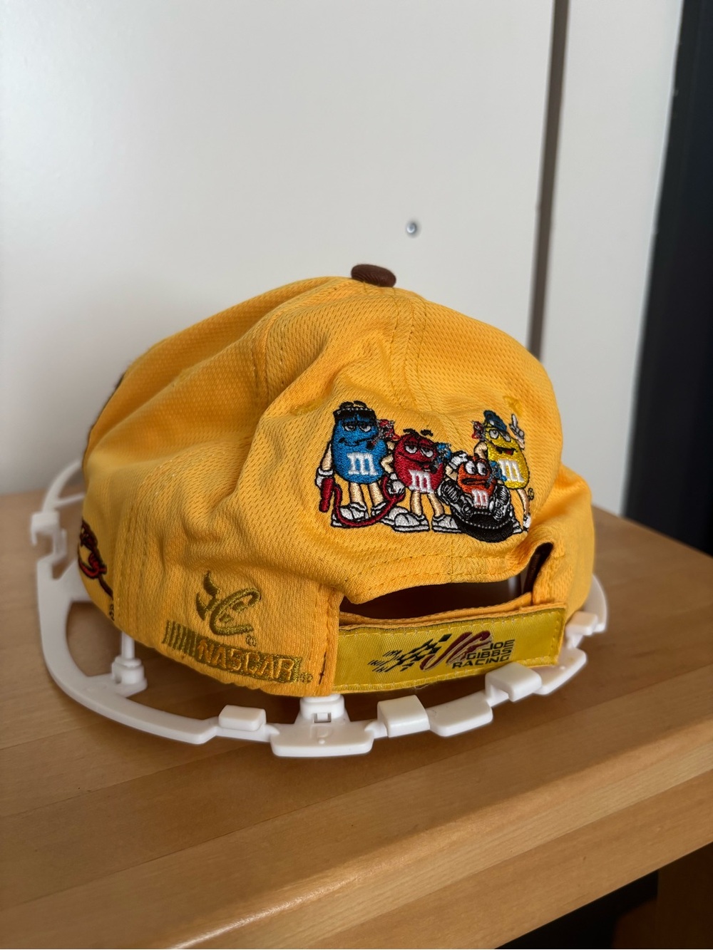 M&M's Racing Yellow Cap - Branded Racing Hat - Picture 2 of 3